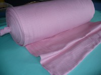 Poliéster con 25% hilo de cobre antibacteriano , color rosado, precio por  kilo